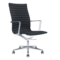 Task Executive kontorsstol i läder med hög rygg | Ergonomisk kontorsstol i premiumklass