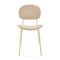 Ergonomisk, stapelbar matstol Carlotta | Modern klädd stol