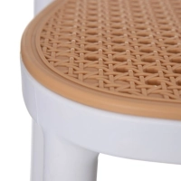 Zestaw 4 krzeseł Moulin z syntetycznego rattanu – Mueble Design