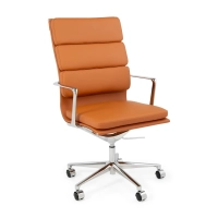 Task Fauteuil de bureau haut de gamme | Fauteuil de direction en cuir italien