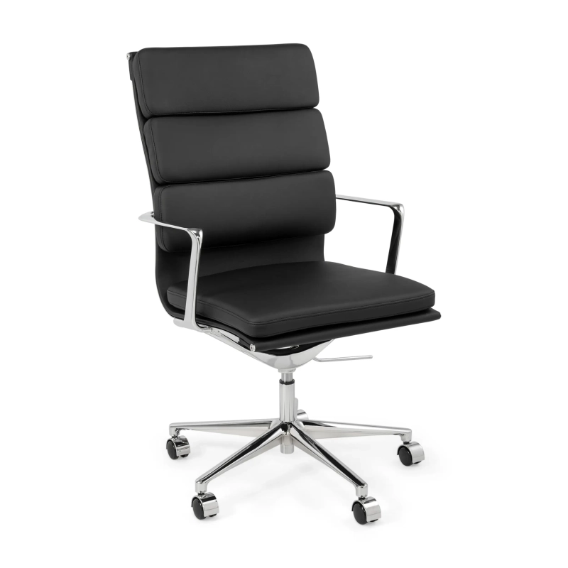 Task Fauteuil de bureau haut de gamme | Fauteuil de direction en cuir italien