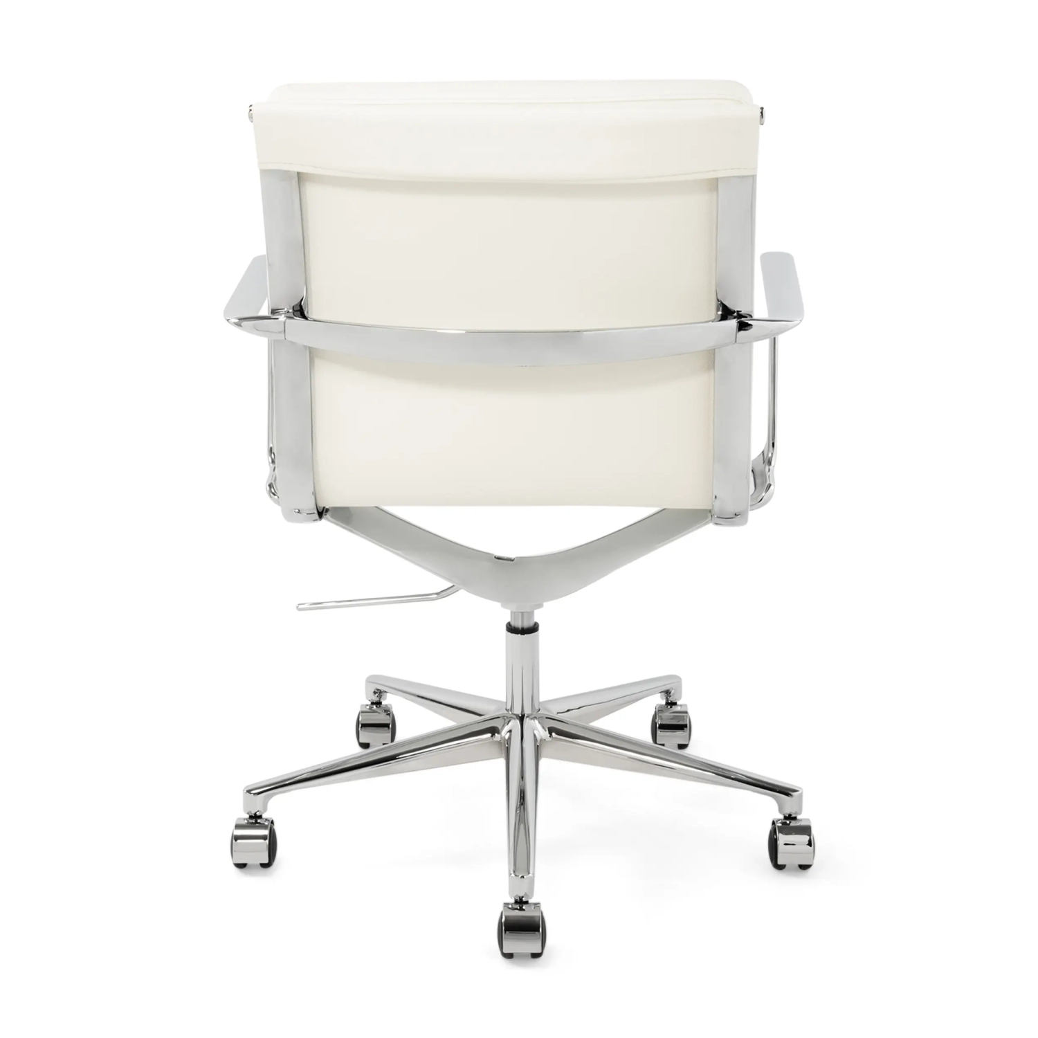 Task Premium Desk Chair | Italian Leather Office Chair with Wheels