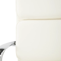 Task Silla de escritorio de alta gama | Silla de oficina de cuero italiano con ruedas