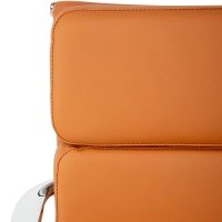 Task Premium Desk Chair | Italian Leather Office Chair with Wheels