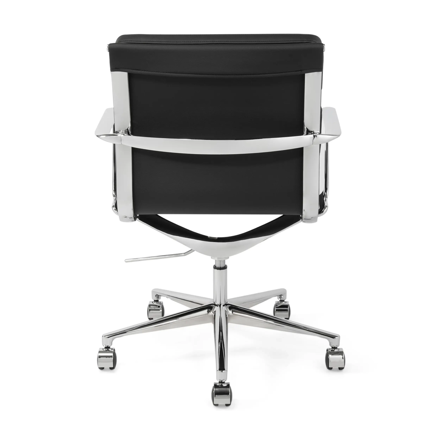 Task Fauteuil de bureau haut de gamme | Fauteuil de bureau en cuir italien avec roulettes