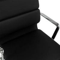 Task Fauteuil de bureau haut de gamme | Fauteuil de bureau en cuir italien avec roulettes