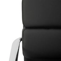 Task Silla de escritorio de alta gama | Silla de oficina de cuero italiano con ruedas