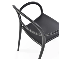 Master Stackable Outdoor Designer Chair | Polypropylene Armchair