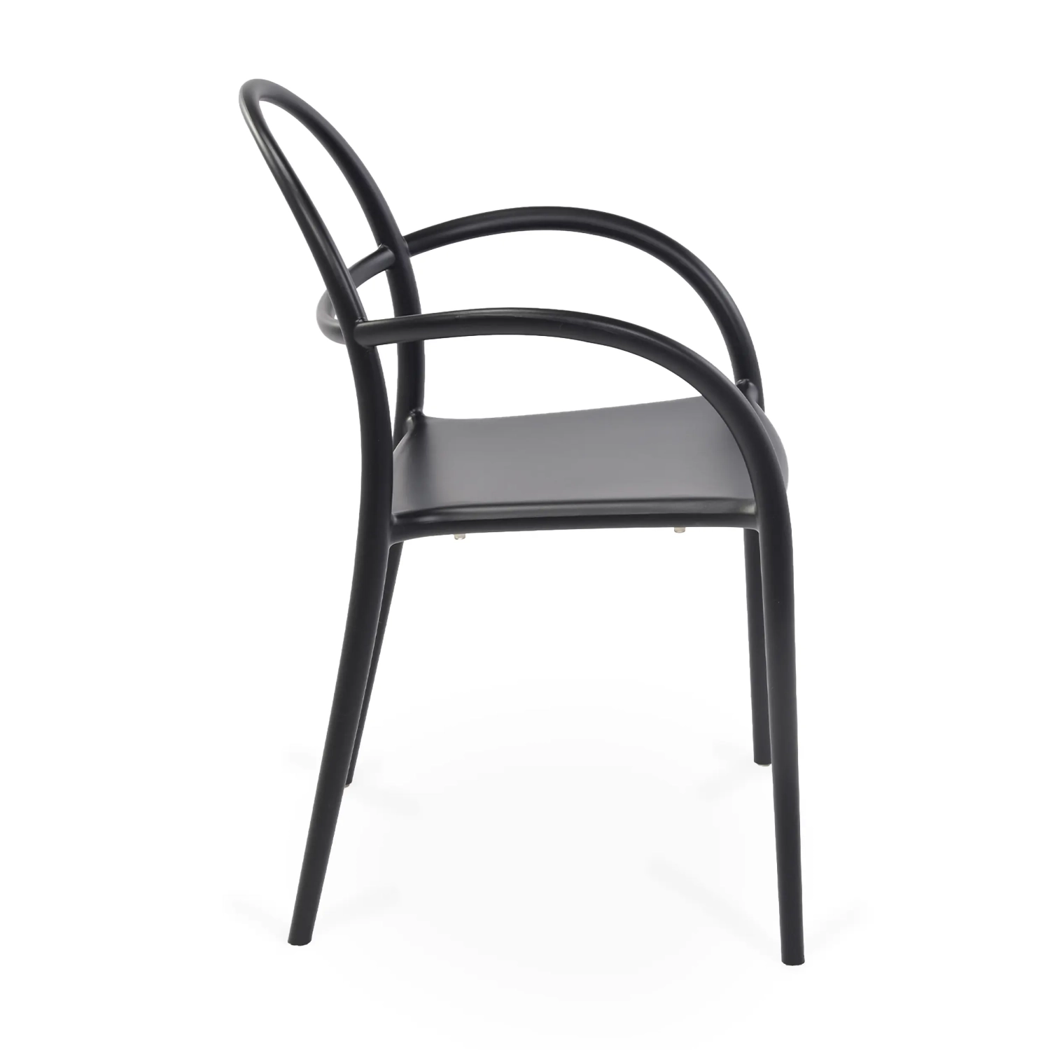 Silla de diseño para exterior apilable Master | Sillón de polipropileno