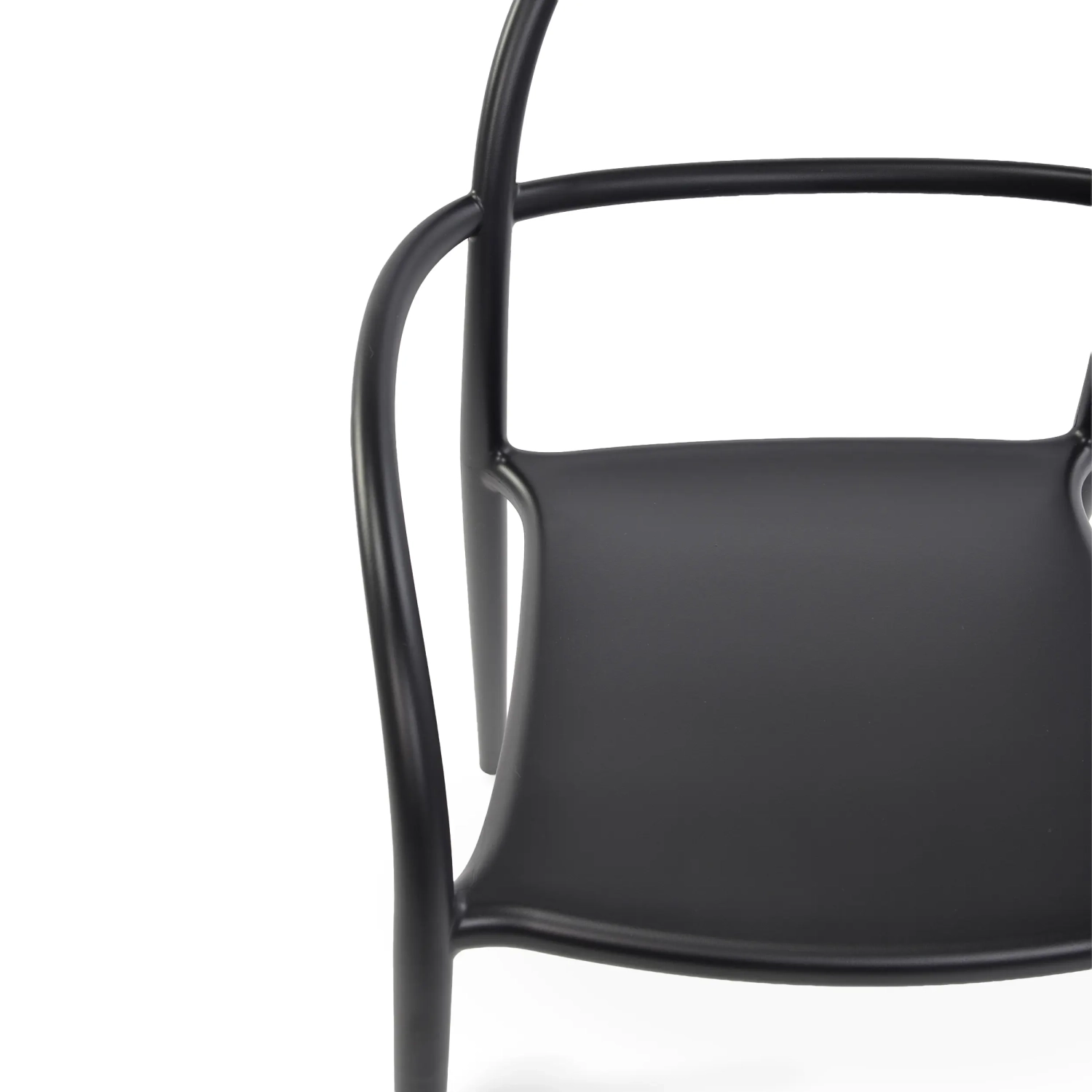 Designerskie krzesło ogrodowe Master do ustawiania w stosy | Fotel z polipropylenu