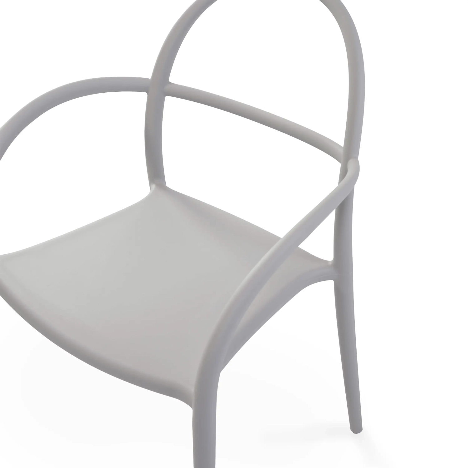 Master Stackable Outdoor Designer Chair | Polypropylene Armchair