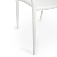 Silla de diseño para exterior apilable Master | Sillón de polipropileno