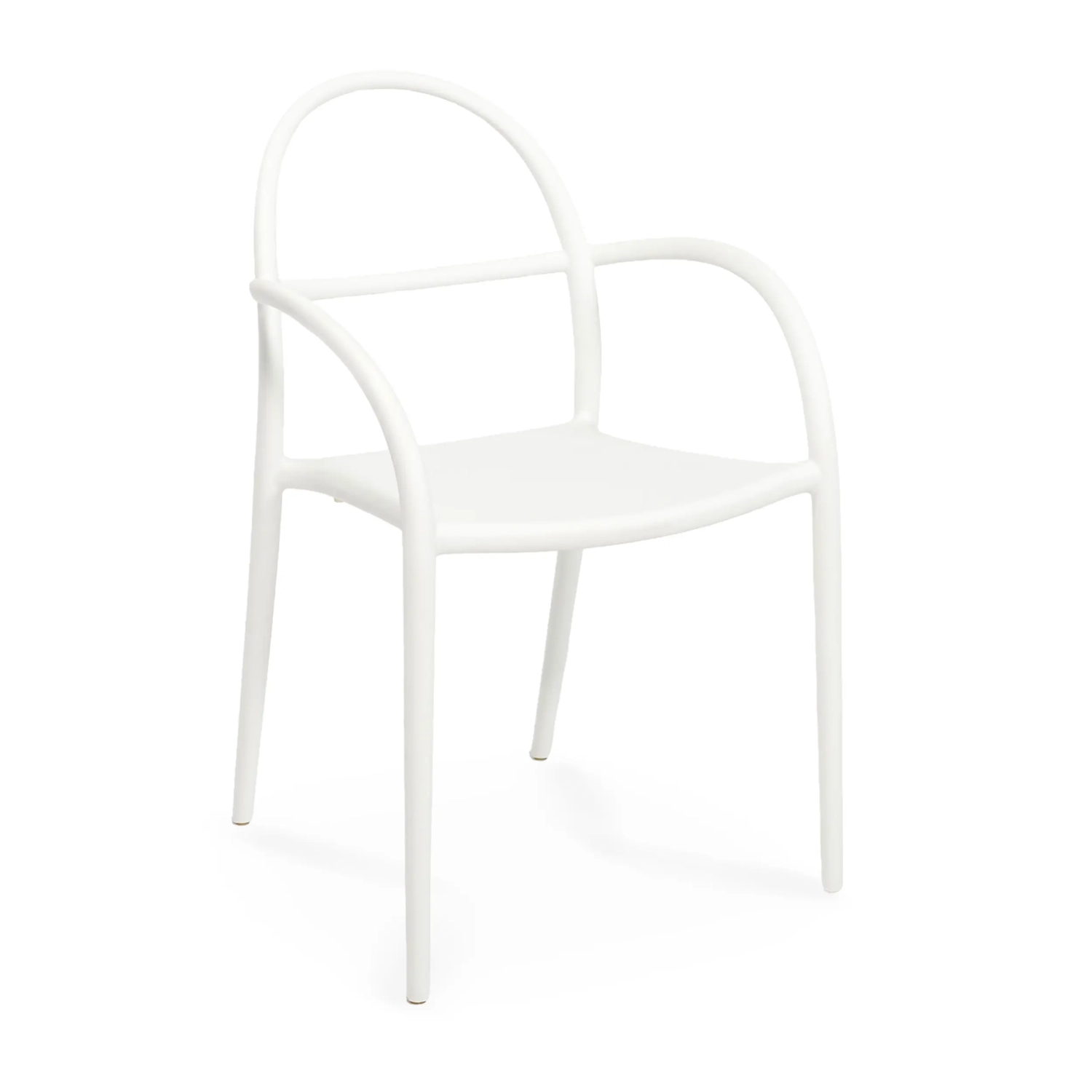 Fauteuil d'extérieur design empilable Master | Fauteuil en polypropylène