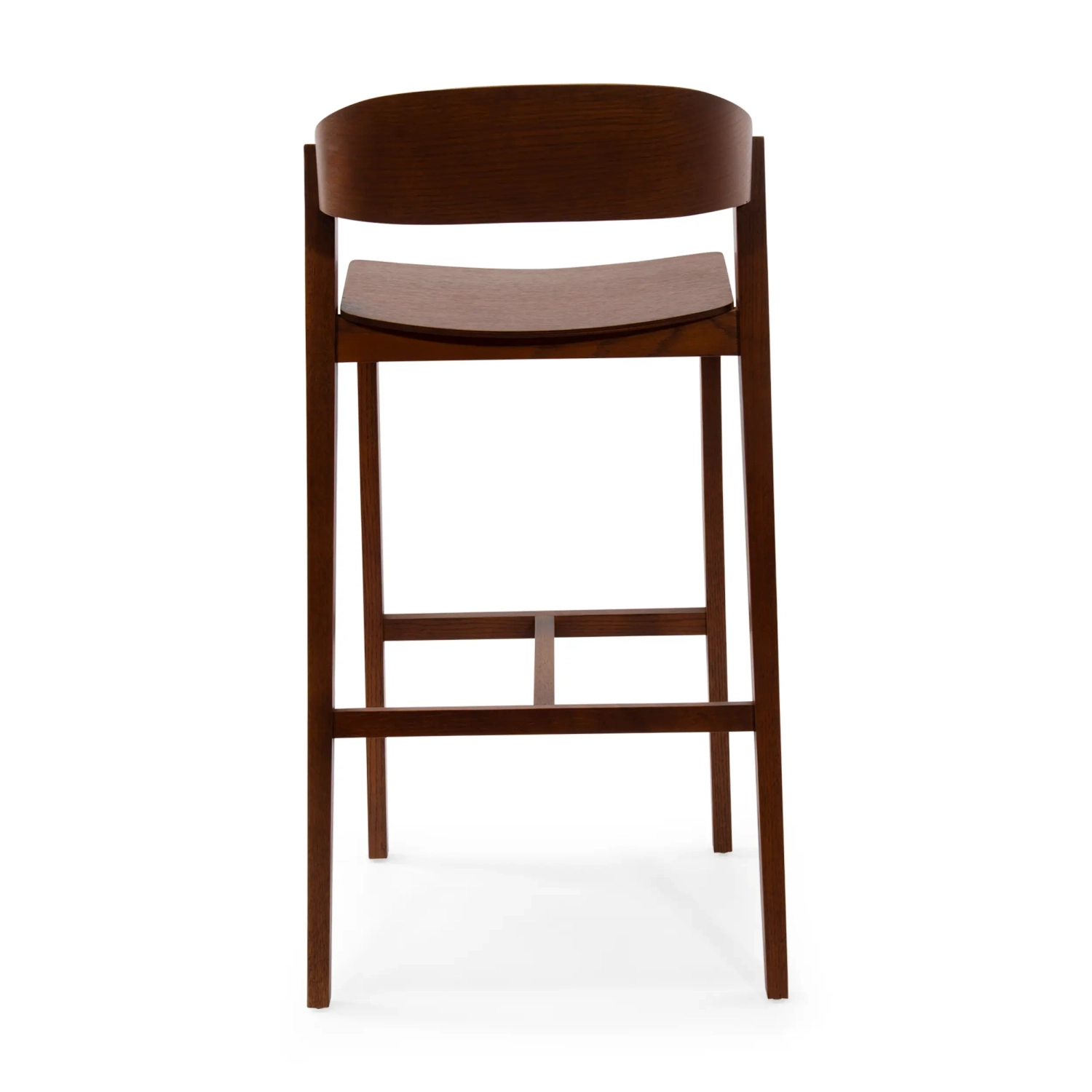 Soho Sgabello da bar in stile scandinavo 76 cm | Legno di rovere o noce