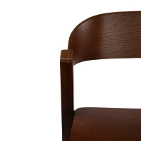 Soho Sgabello da bar in stile scandinavo 76 cm | Legno di rovere o noce
