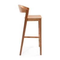 Soho Skandinavisk barstol 76 cm | Ek eller valnöt