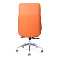 Nordic Colors High-Back Office Chair | Faux Leather & Chrome Base