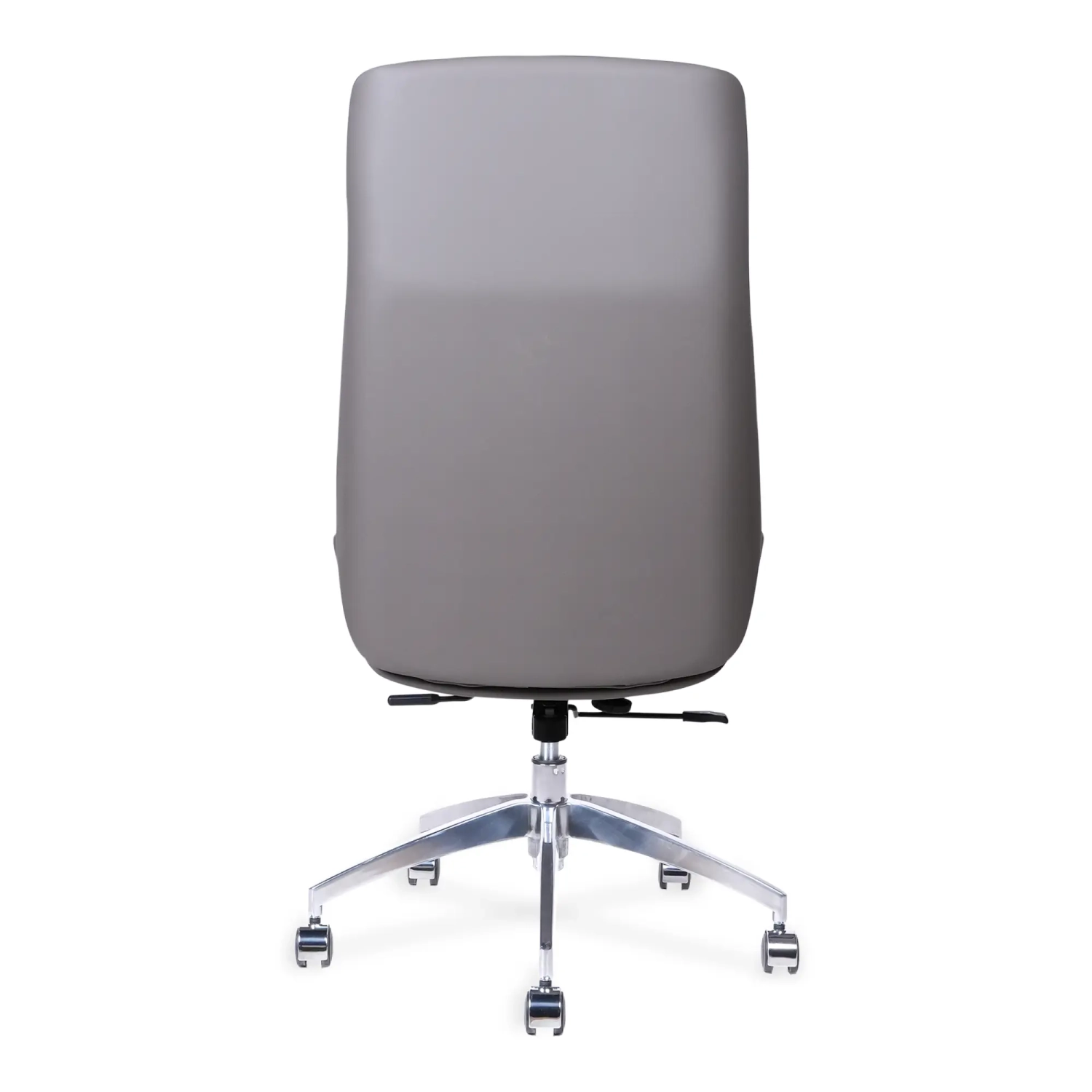 Nordic Silla de oficina con respaldo alto Colors | Cuero sintético y base cromada