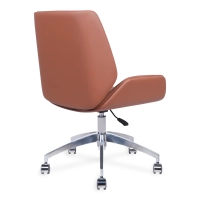 Nordic Kontorsstol Colors | Konstläder och kromfoderstativ