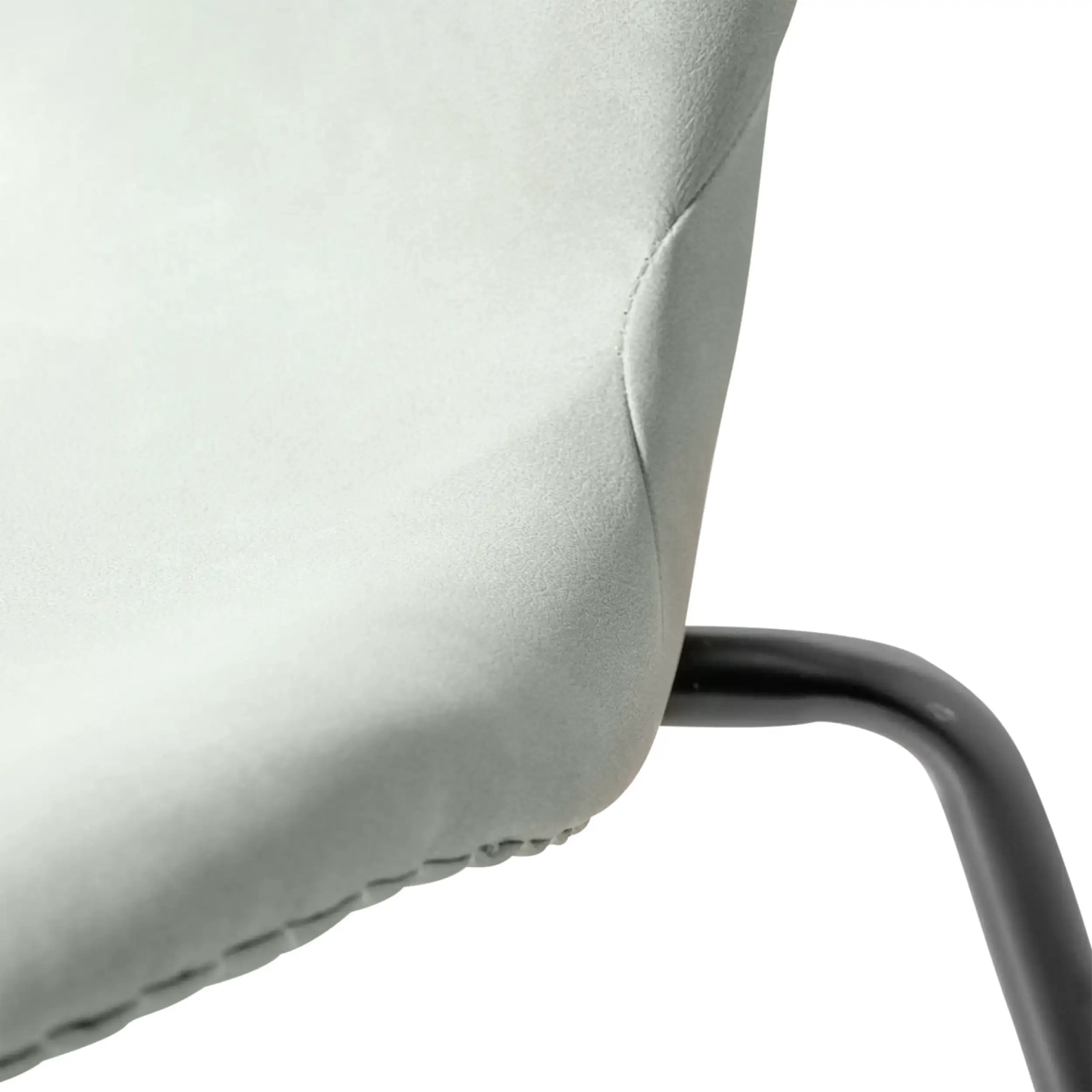 Sedia da pranzo Seven in ecopelle vintage | Design industriale moderno