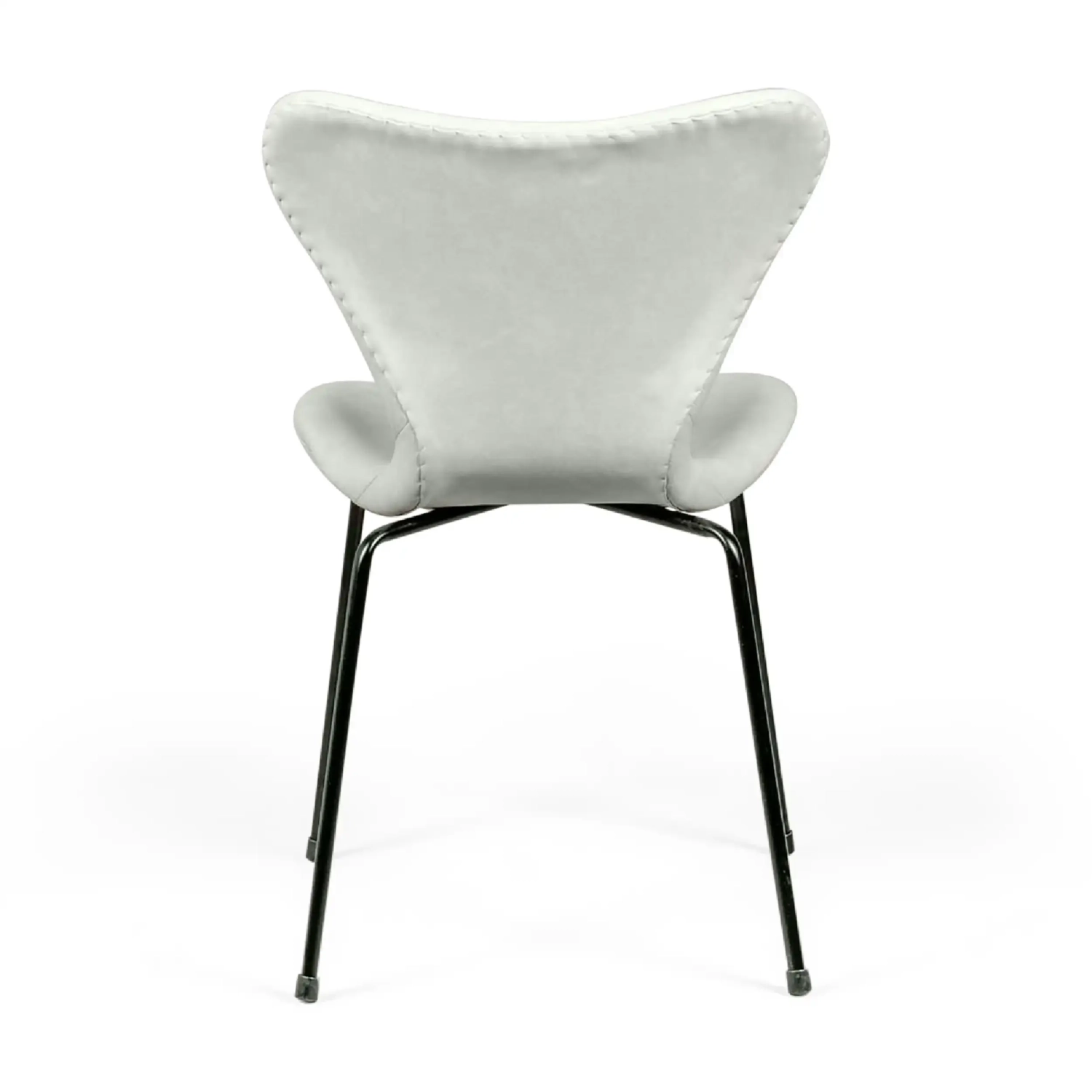 Seven Vintage matstol i konstläder | Modern industriell design
