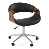 Burrow S Walnut Office Chair | Mid-Century Design