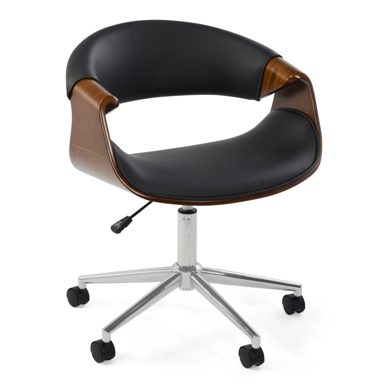 Burrow S Sedia da ufficio in noce | Design Mid-Century