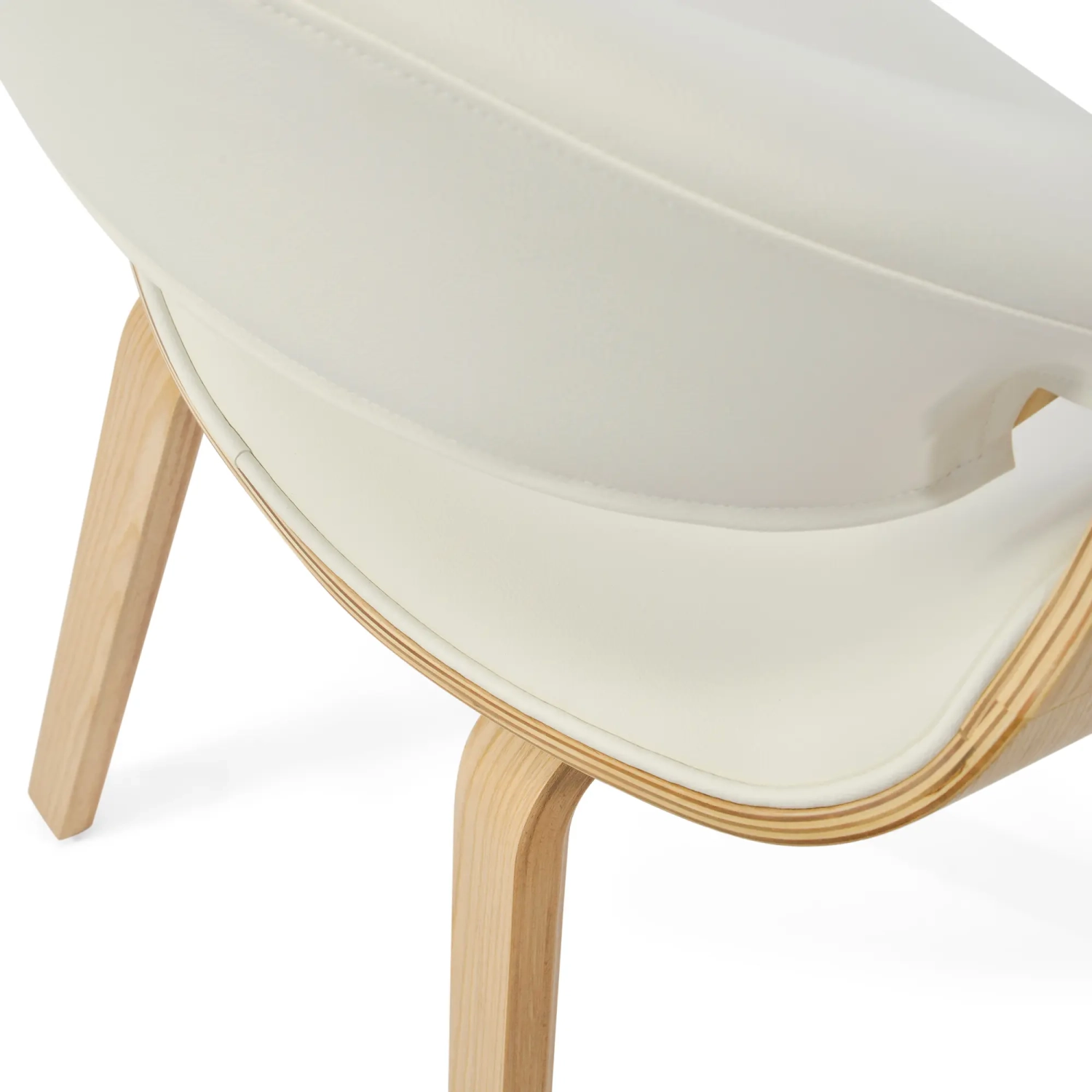 Burrow Cadeira de jantar Z em madeira de ácer | Design estofado « Nordic »