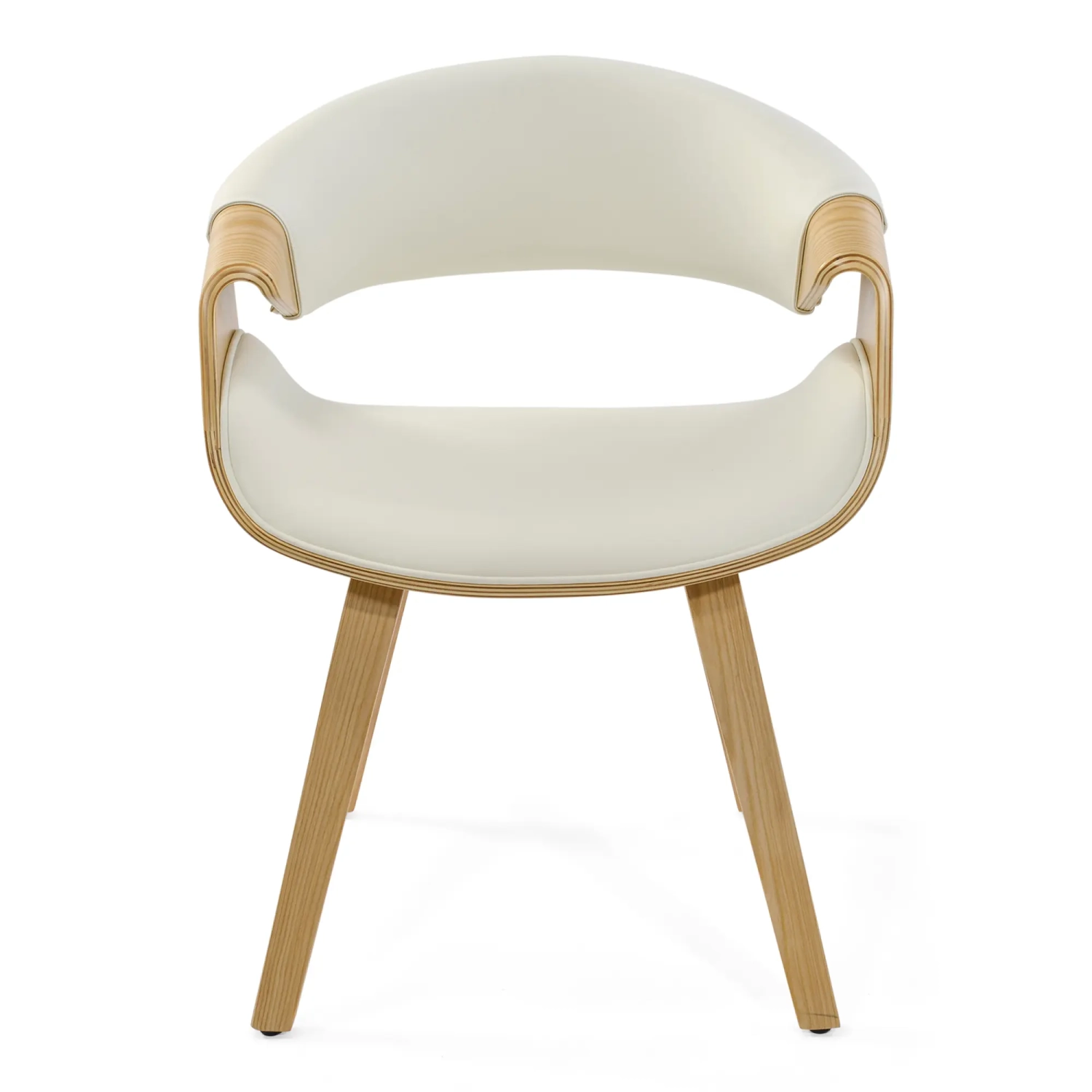 Burrow Silla de comedor Z de madera de arce | Diseño tapizado Nordic