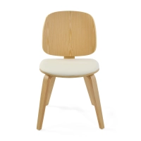 Silla de comedor Hut S de madera de arce | Diseño escandinavo de Nordic