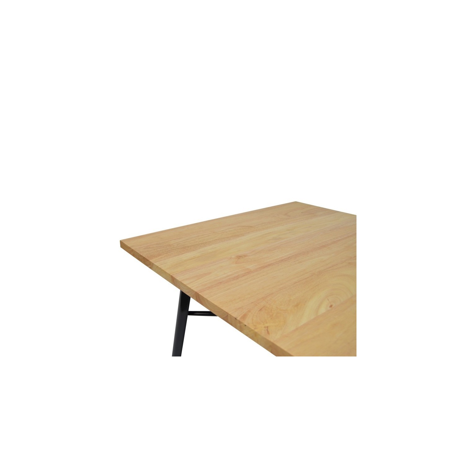 Industriële tafel Bistro Light Poten Zwart