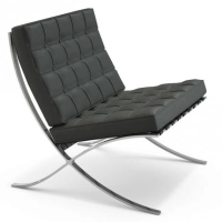 Barcelona Sessel Half-Leder