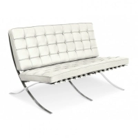 chaise furmod Barcelona Demi-cuir 2 places