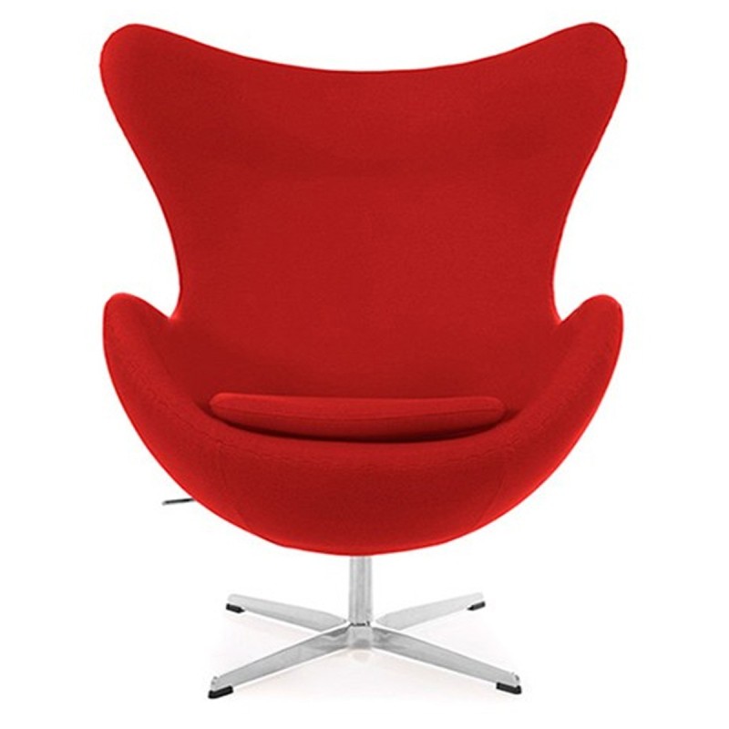 Réplica Silla Egg Chair con Reposapiés del diseñador Arne Jacobsen