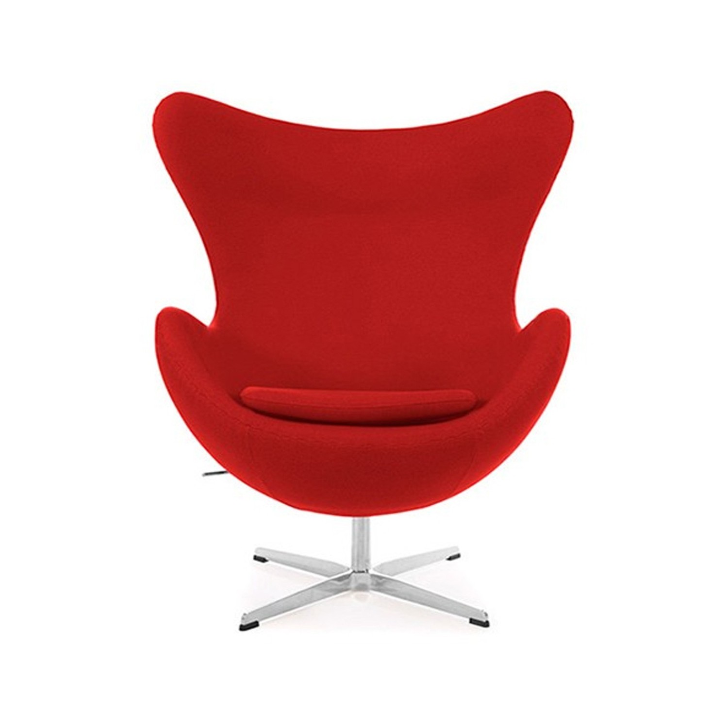 Replica Egg Chair con poggiapiedi del designer Arne Jacobsen