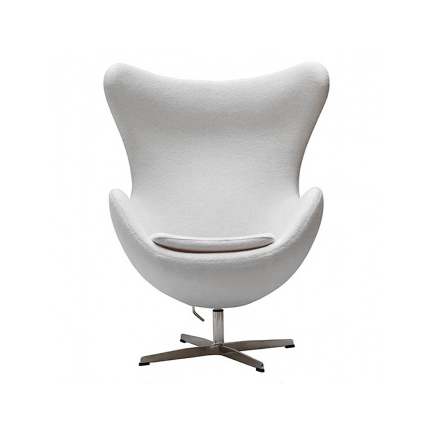 Réplica Silla Egg Chair con Reposapiés del diseñador Arne Jacobsen