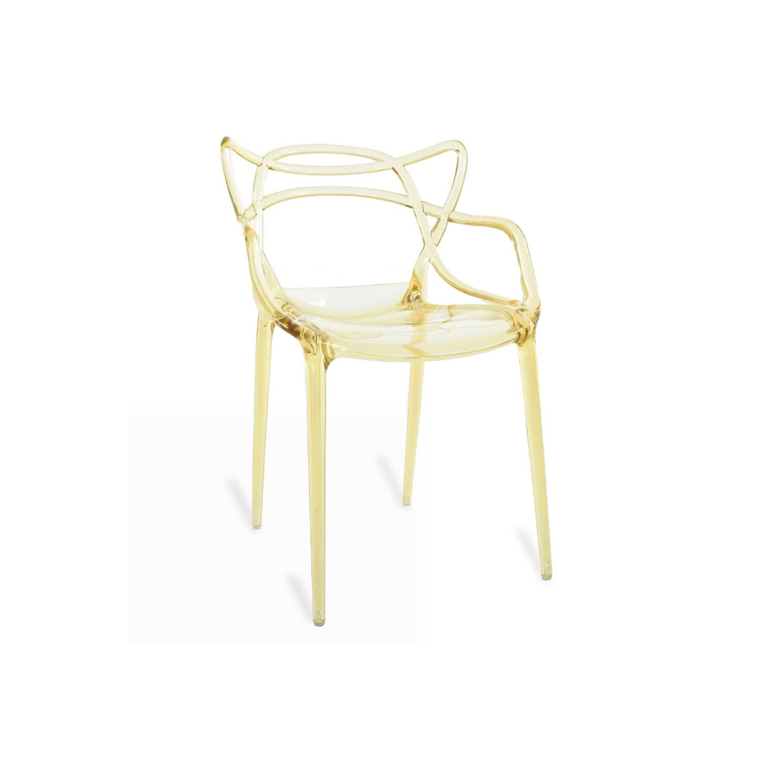 Inspiration chaise Masters transparente du célèbre designer Philippe Starck