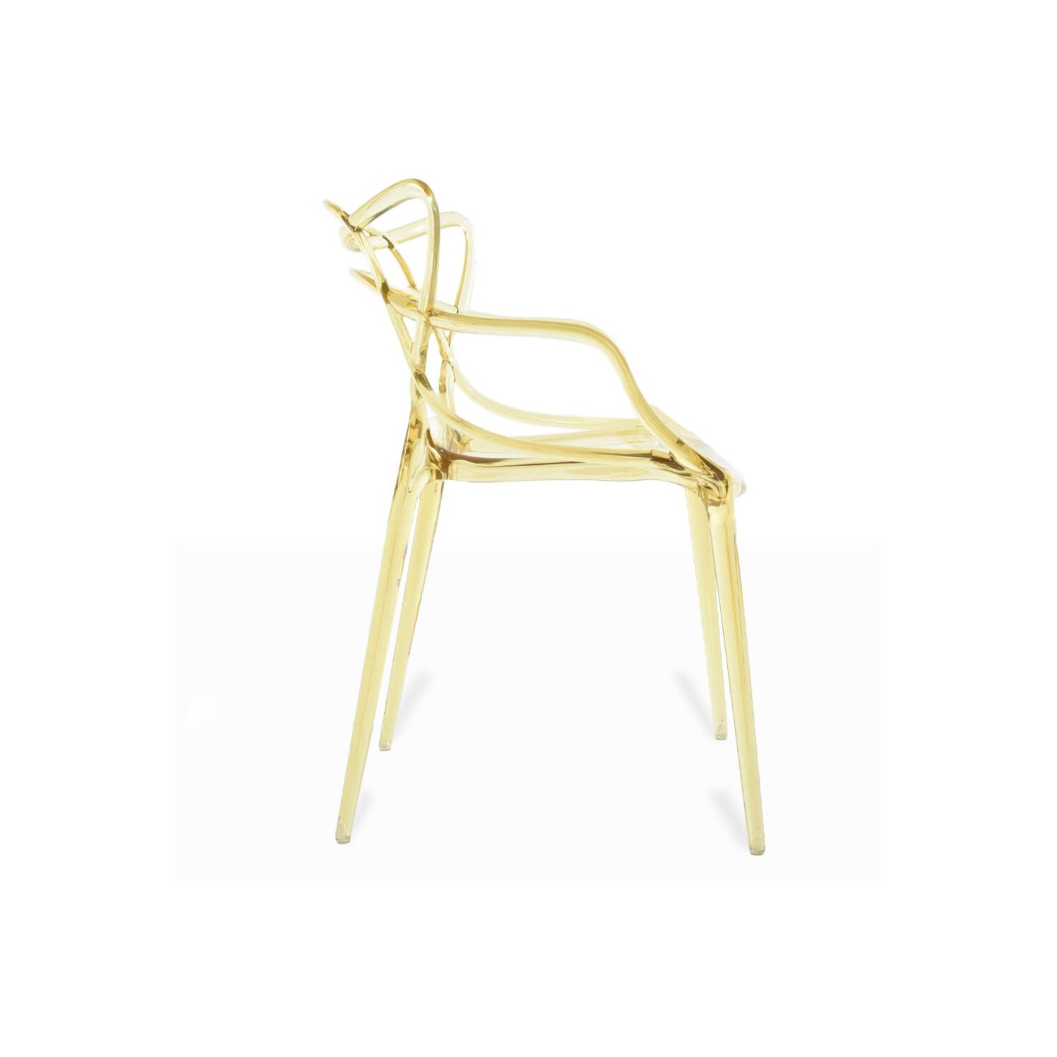 Inspiration chaise Masters transparente du célèbre designer Philippe Starck