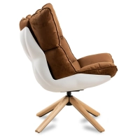 Réplica da poltrona de design Husk da magnífica designer Patricia Urquiola