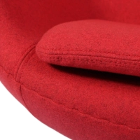 Réplica Silla Egg Chair en Cachemir del diseñador Arne Jacobsen