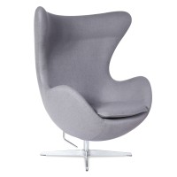 Replica Egg Chair em Cashmere da designer Arne Jacobsen