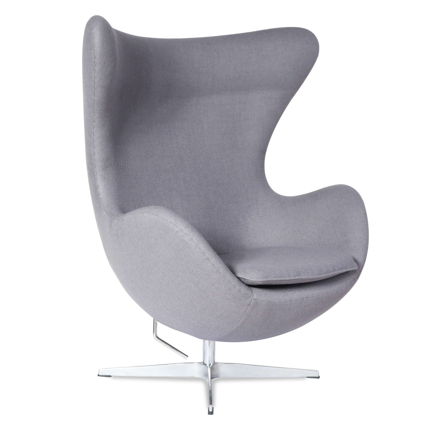 Replica Egg Chair em Cashmere da designer Arne Jacobsen