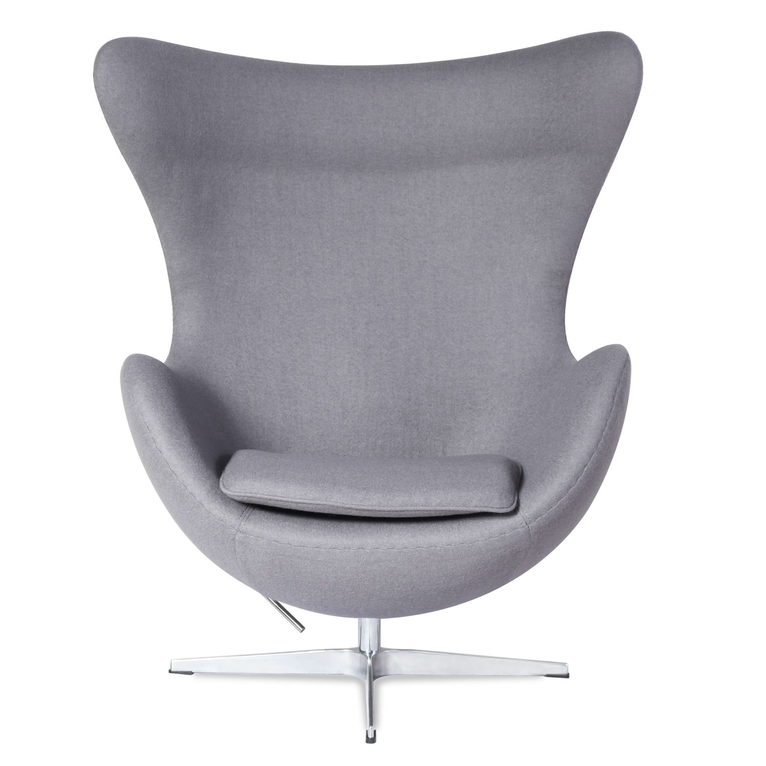 Replica Egg Chair in Cashmere from designer Arne Jacobsen