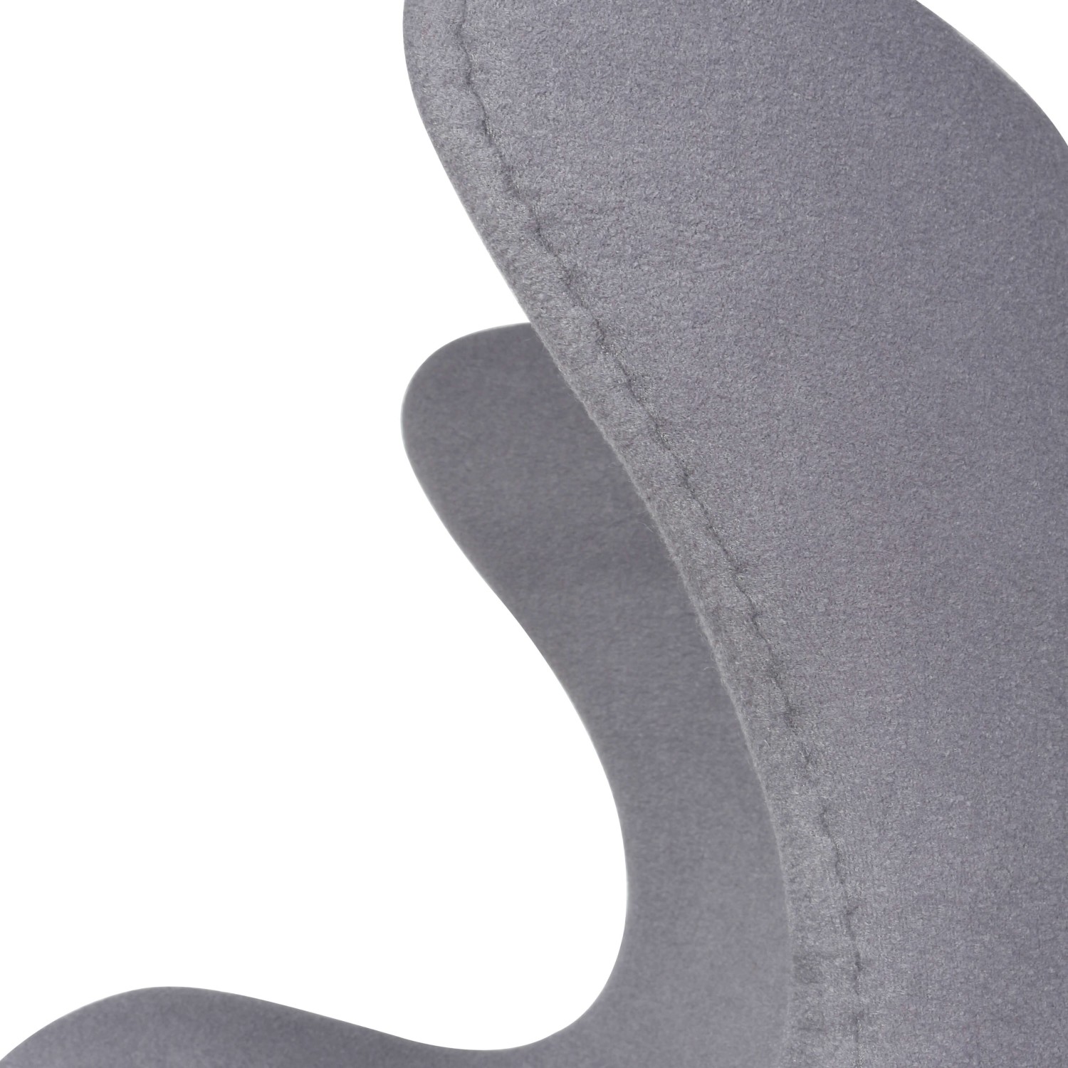 Egg Chair replica in cashmere del designer Arne Jacobsen