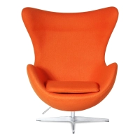 Réplica Silla Egg Chair en Cachemir del diseñador Arne Jacobsen