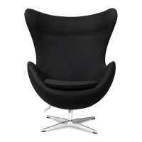 Replica Egg Chair in Cashmere from designer Arne Jacobsen