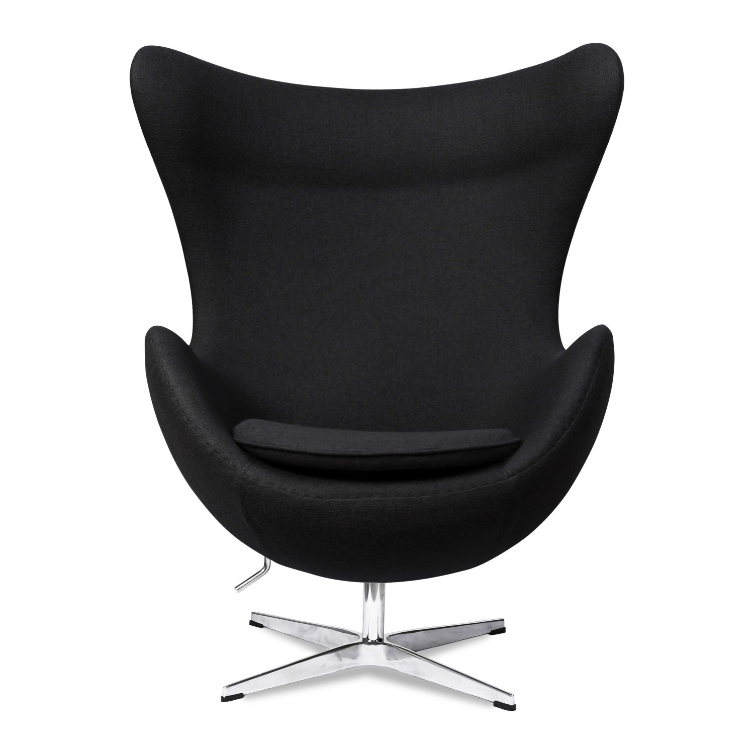 Réplica Silla Egg Chair en Cachemir del diseñador Arne Jacobsen