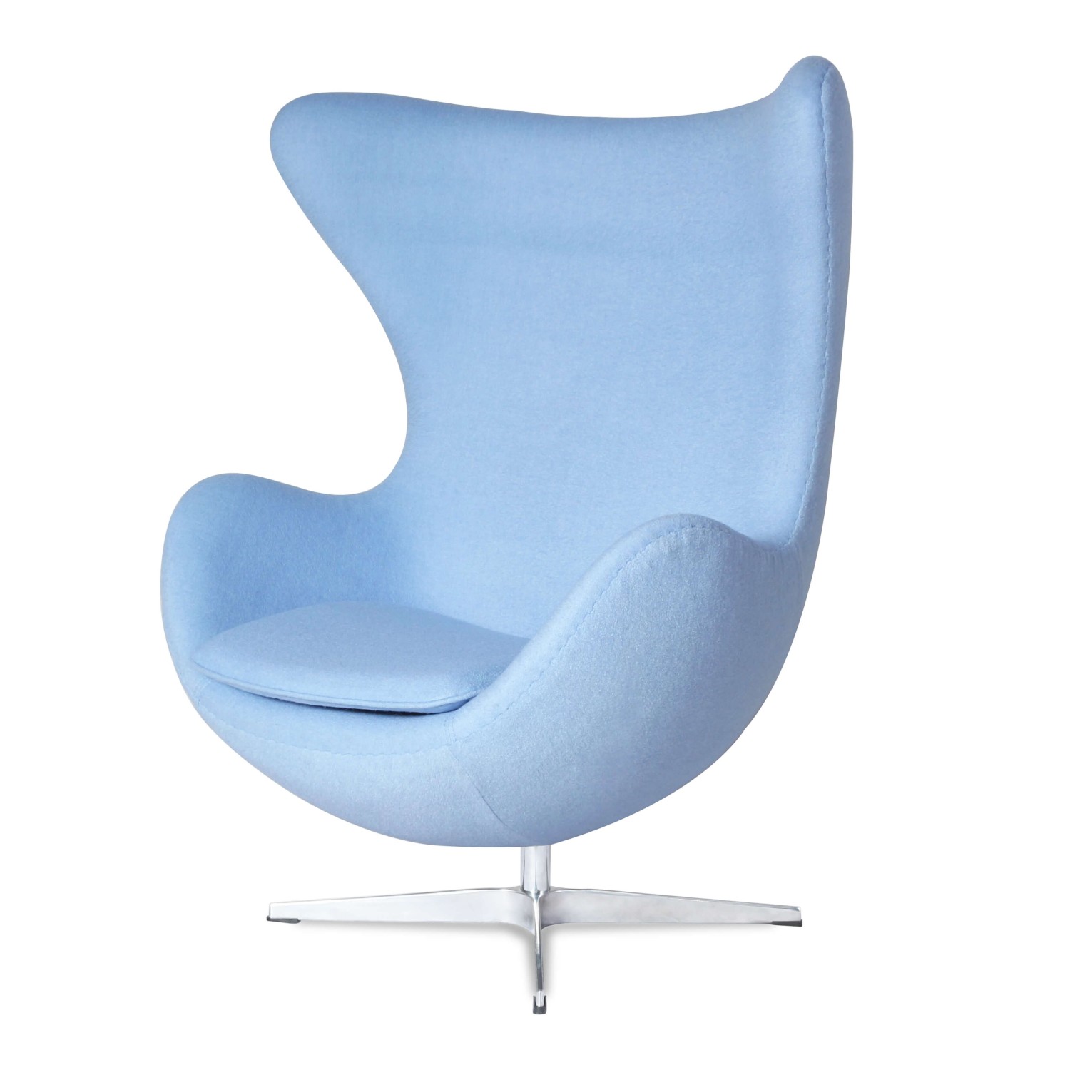 Réplica Silla Egg Chair en Cachemir del diseñador Arne Jacobsen