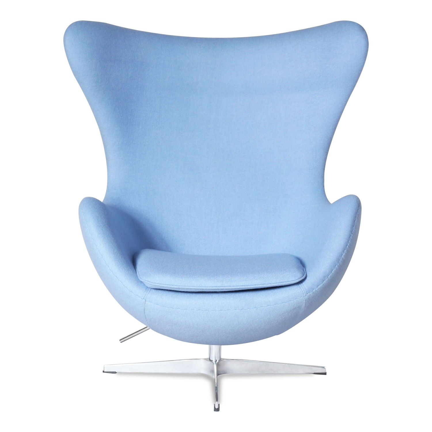Replica Egg Chair em Cashmere da designer Arne Jacobsen
