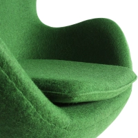 Replica Egg Chair in Cashmere from designer Arne Jacobsen